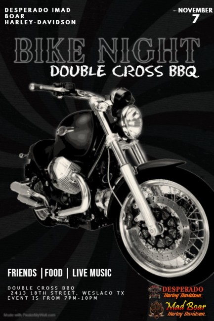 Bike Night | Double Cross BBQ