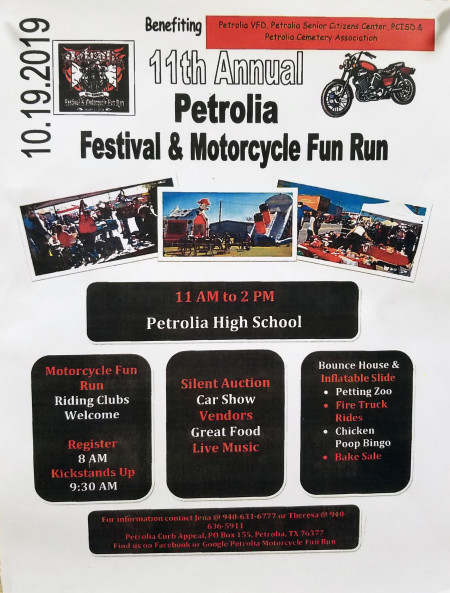 Petrolia Fun Run Motorcycle Ride & Festival
