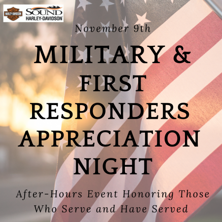Military & First Responders Appreciation Night