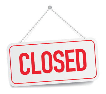 Closed for Annual Inventory