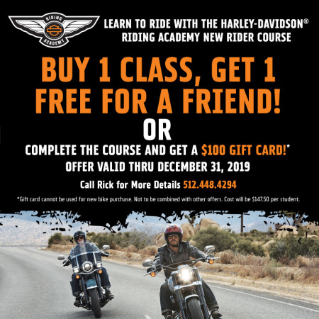 Learn to Ride with the Harley-Davidson® Riding Academy New Rider Course