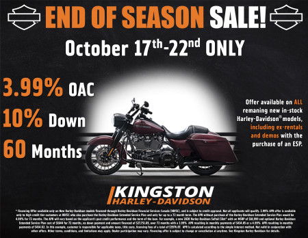 END OF SEASON SALE