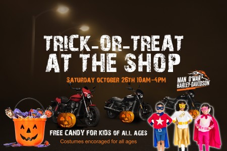Trick-Or-Treat at the Shop