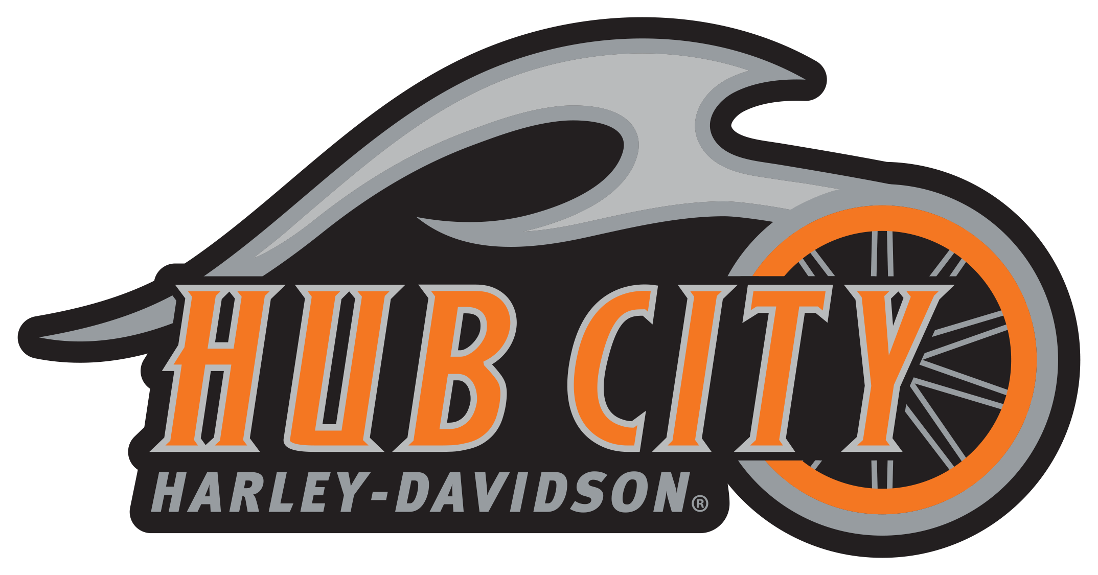 Hub City Harley-Davidson® logo