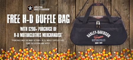 FREE H-D Duffle Bag