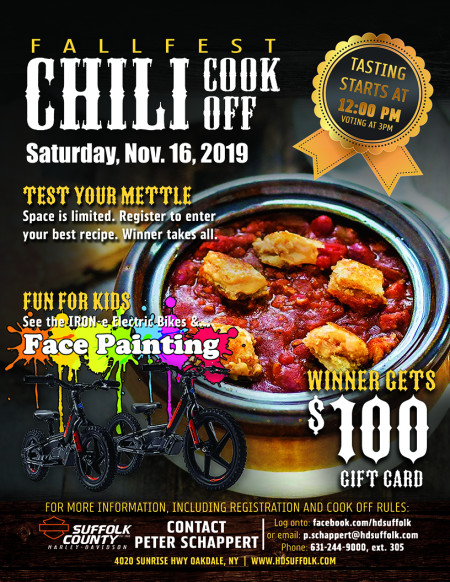 2019 Fall Fest & Chili Cook Off
