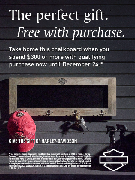 H-D Gift With Purchase