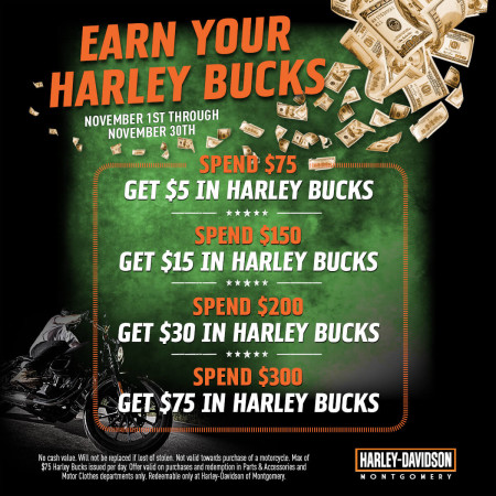Harley Bucks!