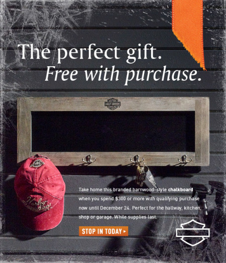 Holiday Gift with Purchase