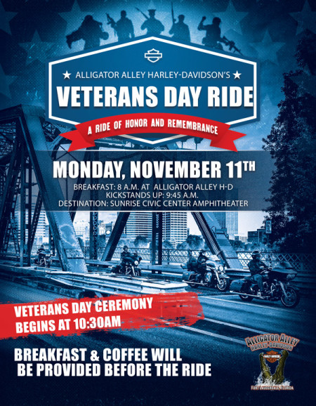 Veterans Day Ride