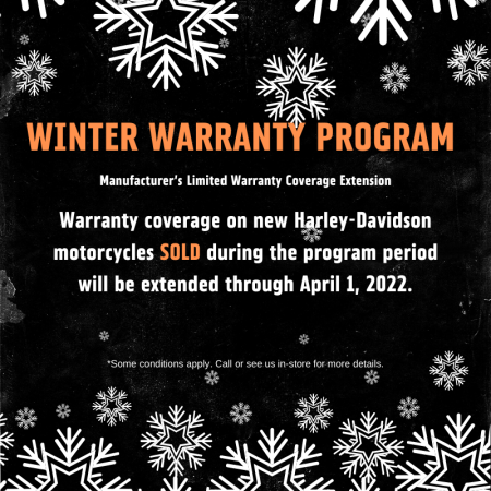 WINTER WARRANTY PROGRAM