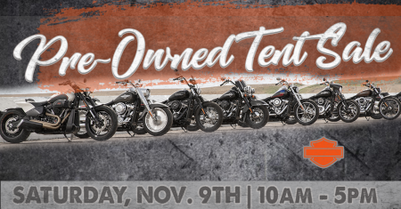 Pre-Owned Tent Sale