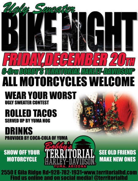 Ugly Sweater Bike Night