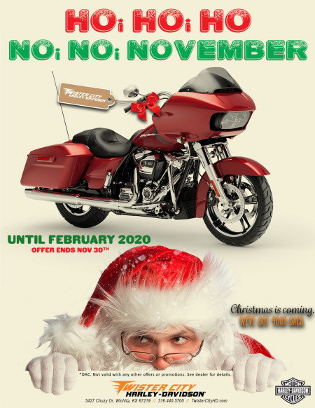 HO, HO, HO! NO, NO, NOVEMBER!