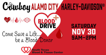 Cowboy's H-D Blood Drive