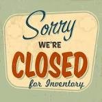 Tallahassee CLOSED for Inventory