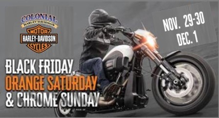 Black Orange Chrome Weekend