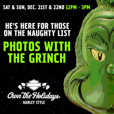 Free Photos With The Grinch On A Harley