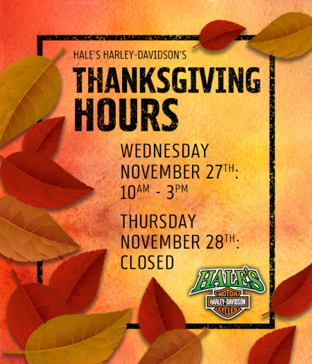 Closed for Thanksgiving