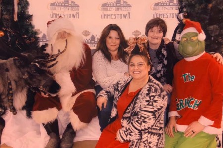 Santa Visits Harley Davidson & Can-Am Sea-Doo of Jamestown