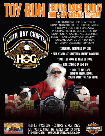 Helping Badge Holiday Toy Run
