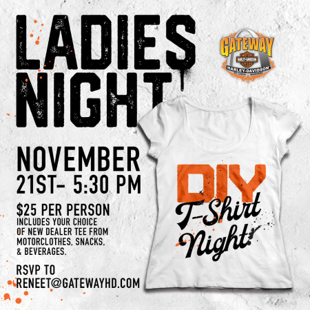 Ladies Night: DIY Shirt night
