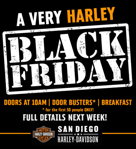 Save The Date: Black Friday!
