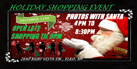 Gold Rush H-D Holiday Event