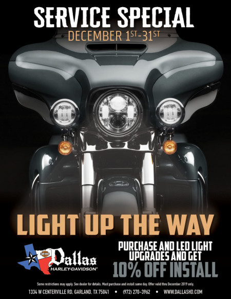 December Parts and Service Special