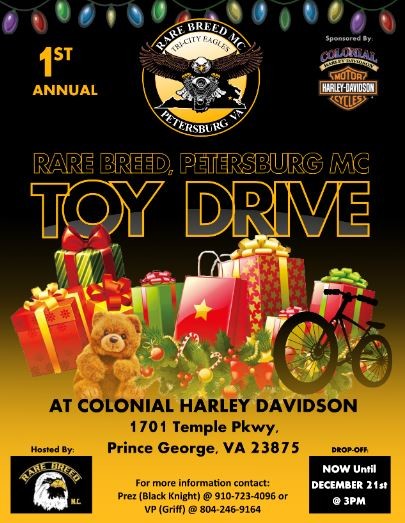 CHRISTMAS TOY DRIVE