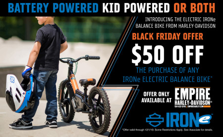 Black Friday Sale On Stacyc Electric Balance Bikes