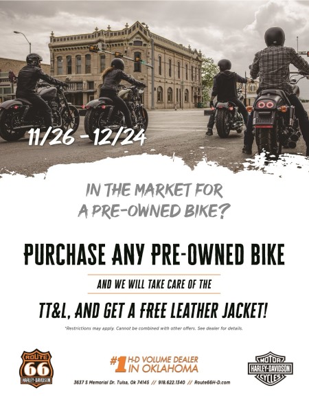 In the Market for a Pre-Owned Bike?