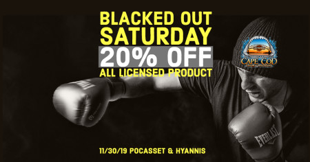 Blacked Out Saturday 20% OFF Licensed Product
