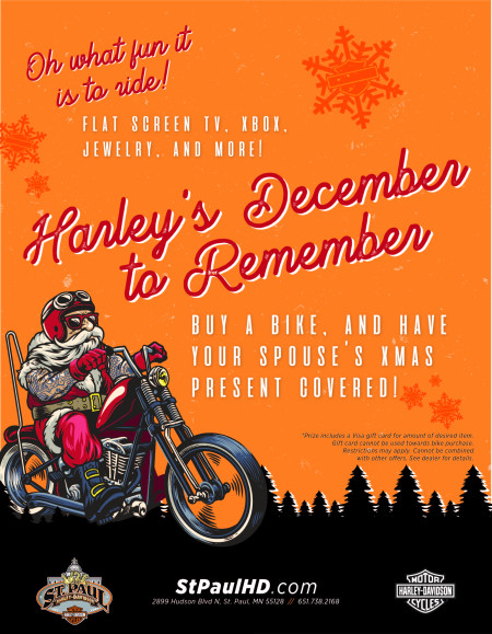 Buy a bike, and we got your spouses present covered!