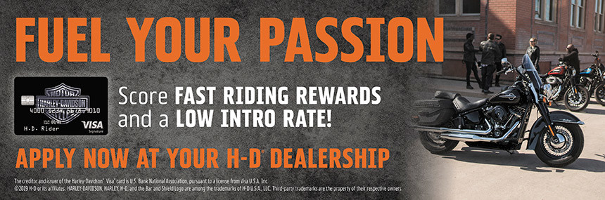 Brian's Valley Forge Harley-Davidson® Harley-Davidson® Visa® Information