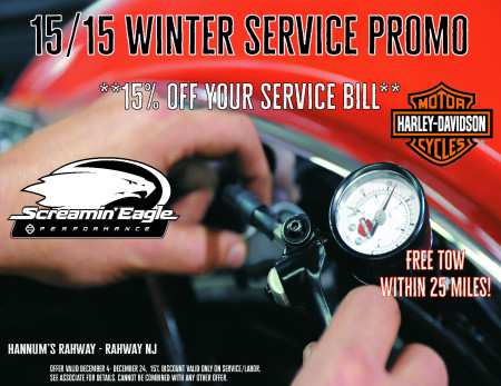 15/15 Service Promo!