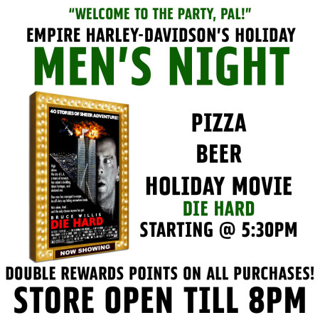 Men's Holiday Movie Night