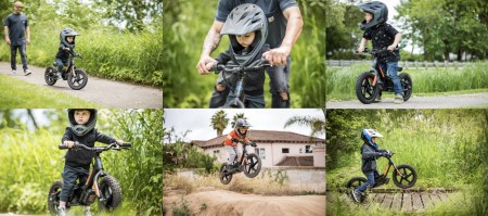 IronE Electric Powered Balance Bike for Kids 3 to 8 Years Old
