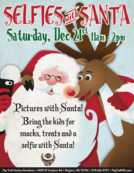 Selfies with Santa
