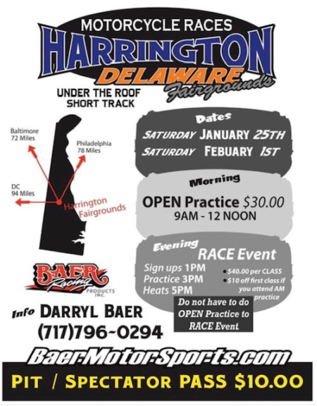 Harrington DE Motorcyle Races