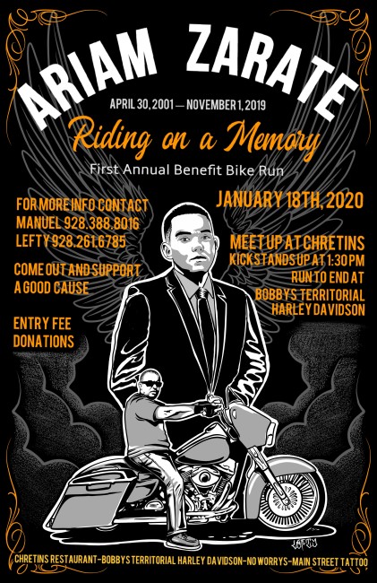 Ariam Zarate Benefit Bike Run