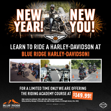 Learn to Ride at Blue Ridge Harley-Davidson