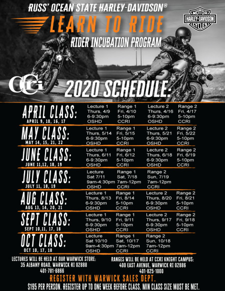 Learn to Ride with OSHD ~ May Class: Cancelled