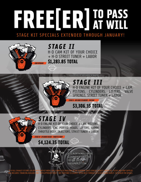 Stage Kit Specials Extended!