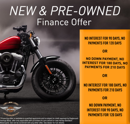 New & Pre-Owned Finance Offer