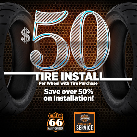$50 Tire Install