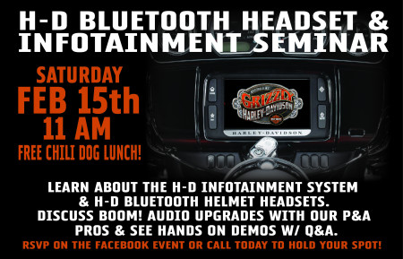 H-D Infotainment & Bluetooth Headset Seminar