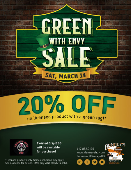 Green With Envy Sale