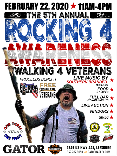 5th Annual Rocking 4 Awareness “Walking 4 Veteran’s”