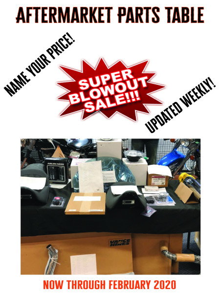 Aftermarket Parts Table
